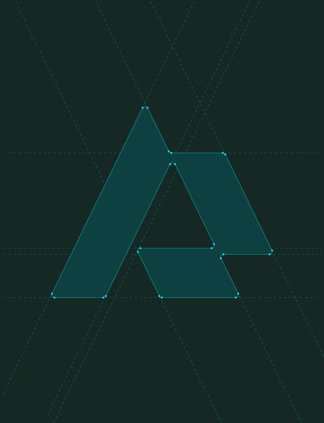 RECO: logo op donkergroene achtergrond